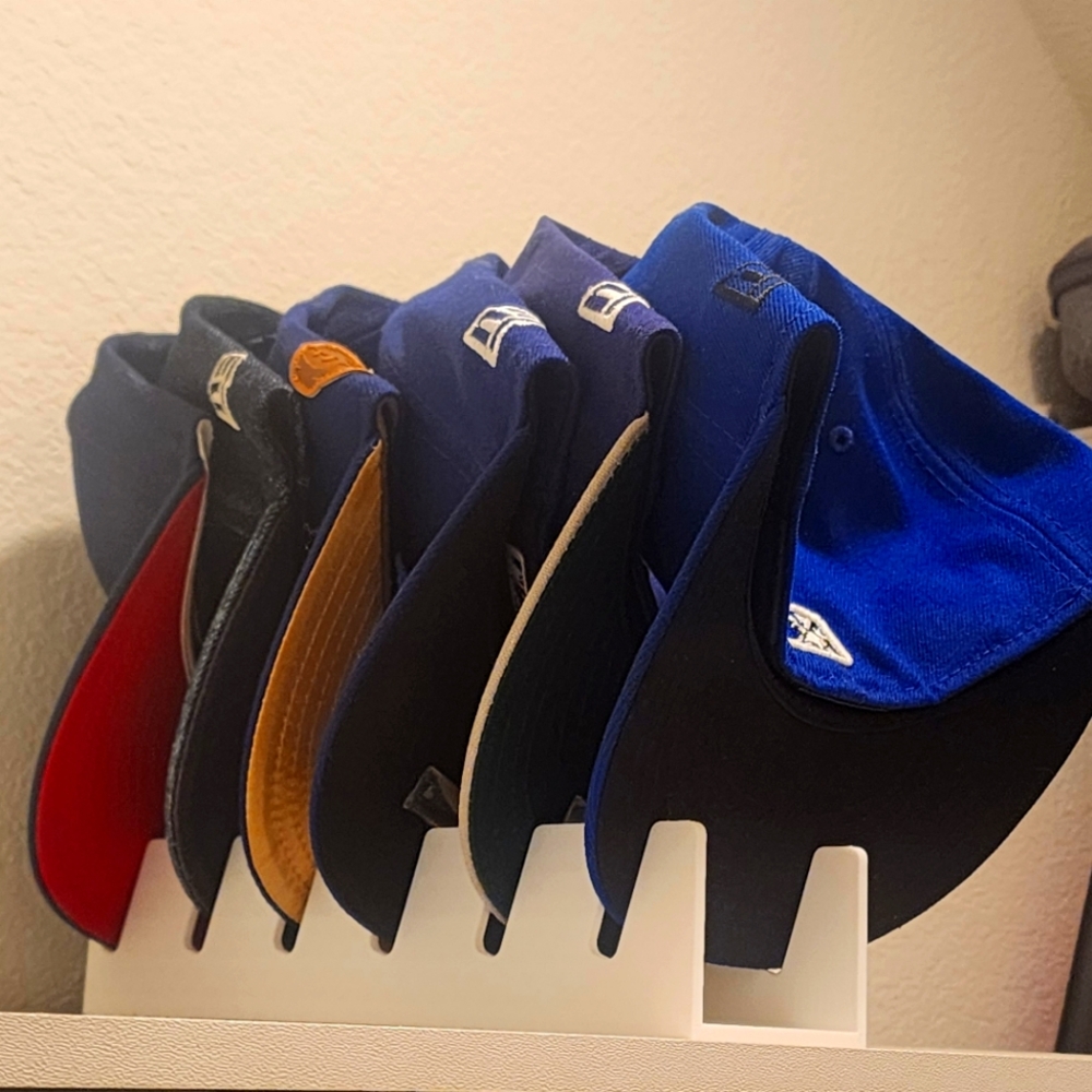 2PC New Hat Organizer Rack for Baseball Caps